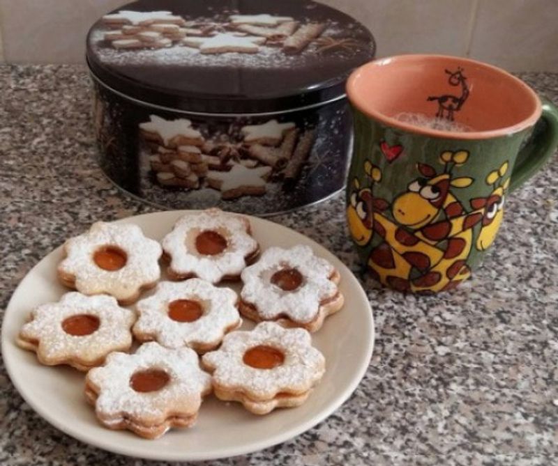 Omlós lekváros linzer