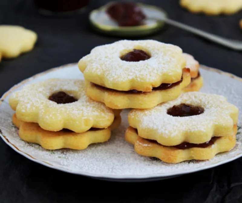 Gluténmentes linzer