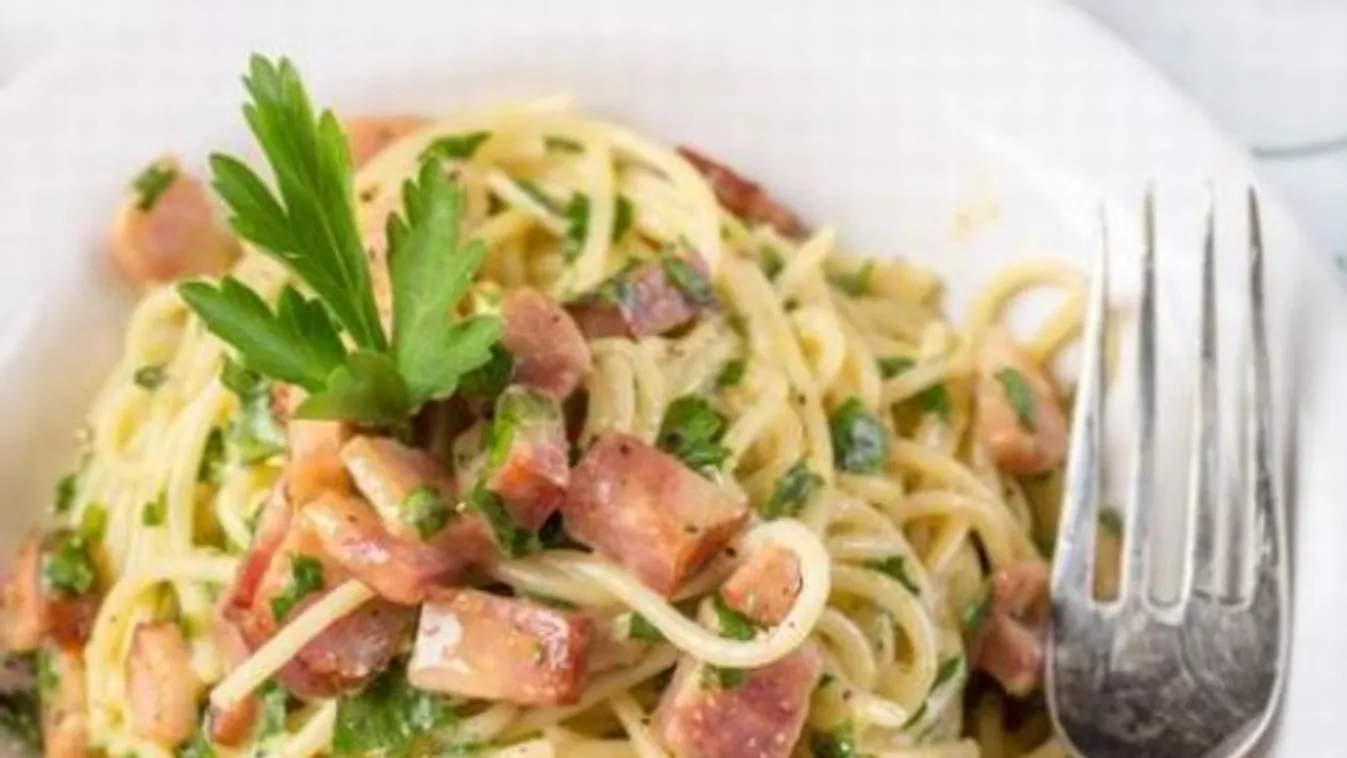 Carbonara spagetti, ahogy Olaszországban készül recept