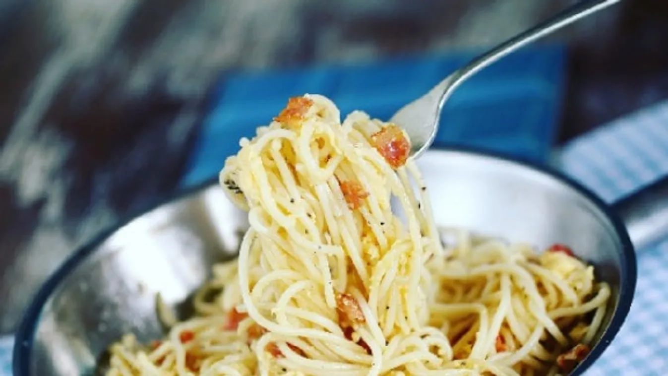 Spagetti carbonara (eredeti recept) recept