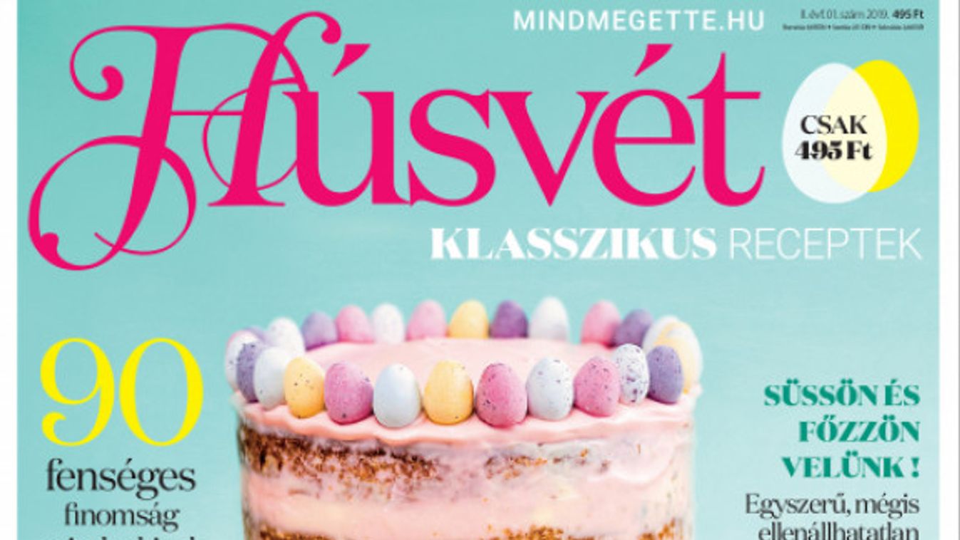 Receptek sonkával, tojással és medvehagymával - megjelent a Mindmegette húsvéti magazinja!