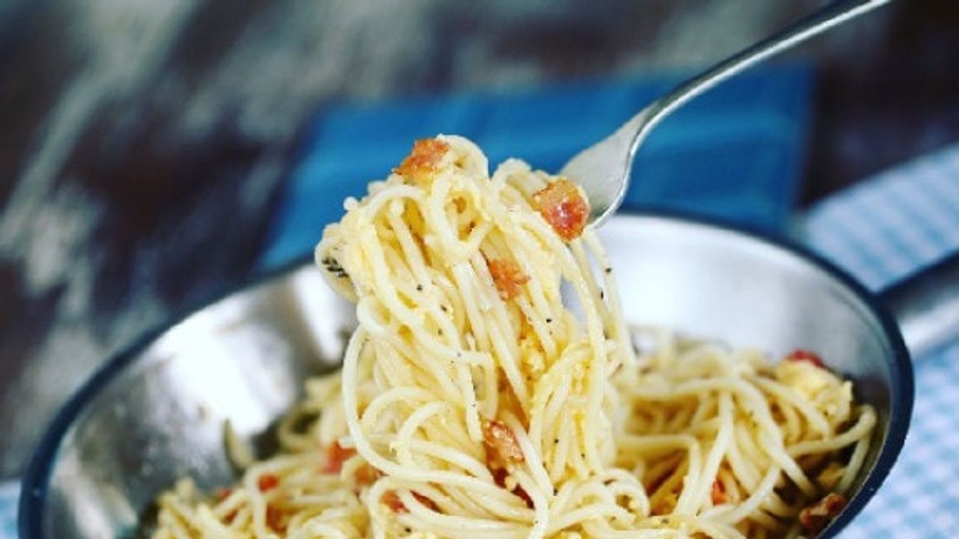 Spagetti carbonara (eredeti recept)