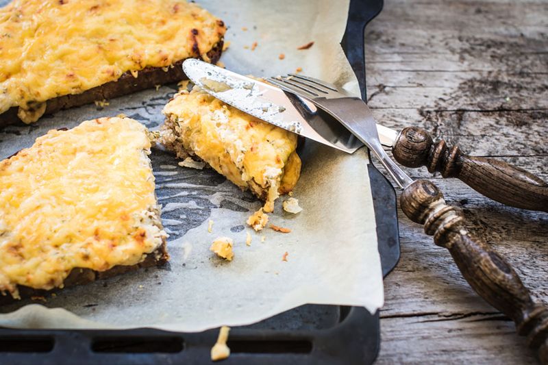 Sajtkrémes pirítós (welsh rarebit)