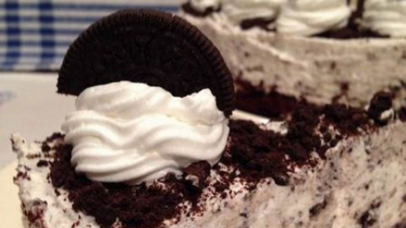 Oreo torta, ahogy Sylvia készíti