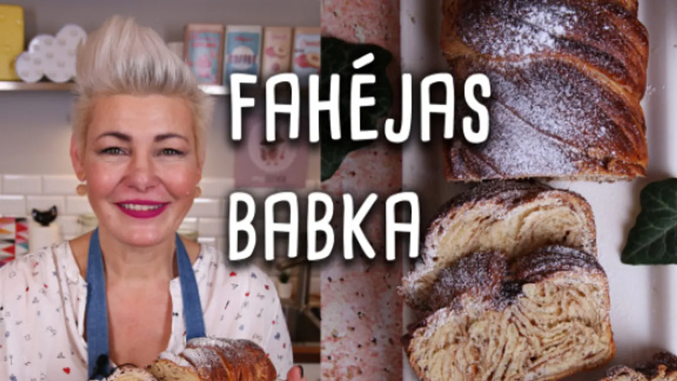 Mennyei húsvéti kalács: babka fahéjas töltelékkel