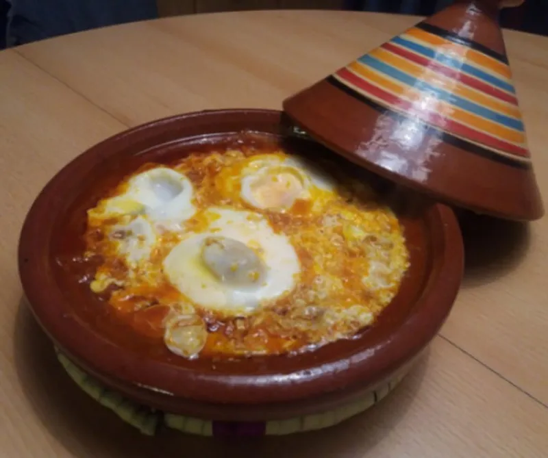 Paradicsomos tojás ( marokkói shakshouka)