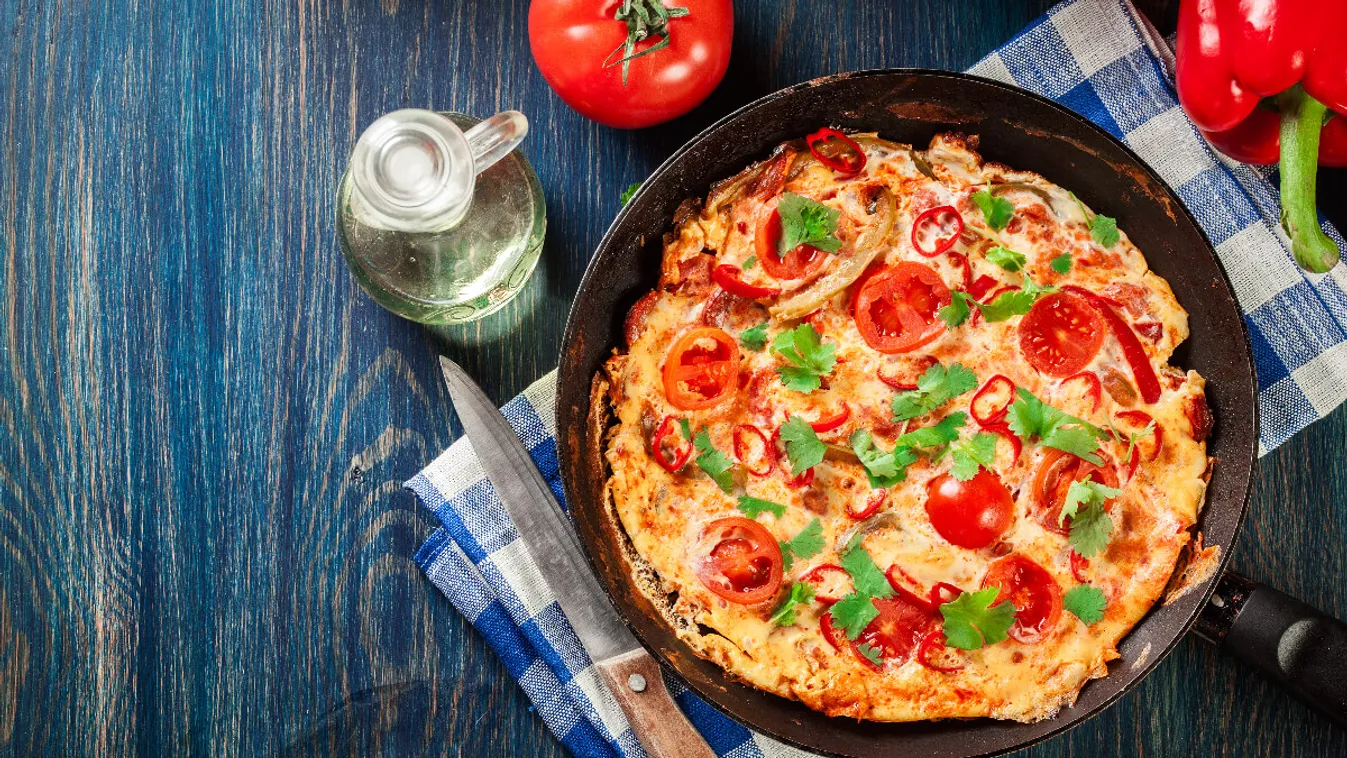 Tojáslepény olaszosan (frittata) recept