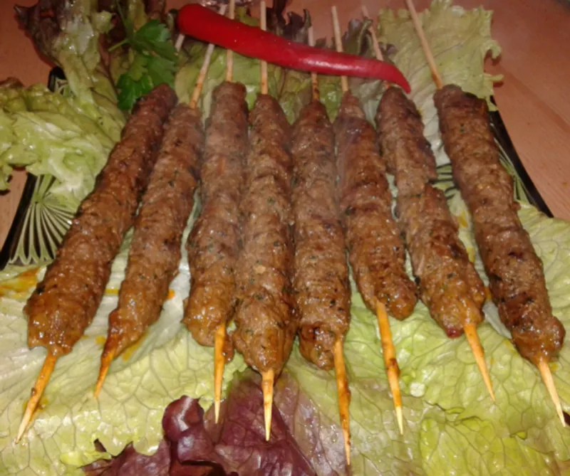 Fasirtnyárs (kefta brochette)