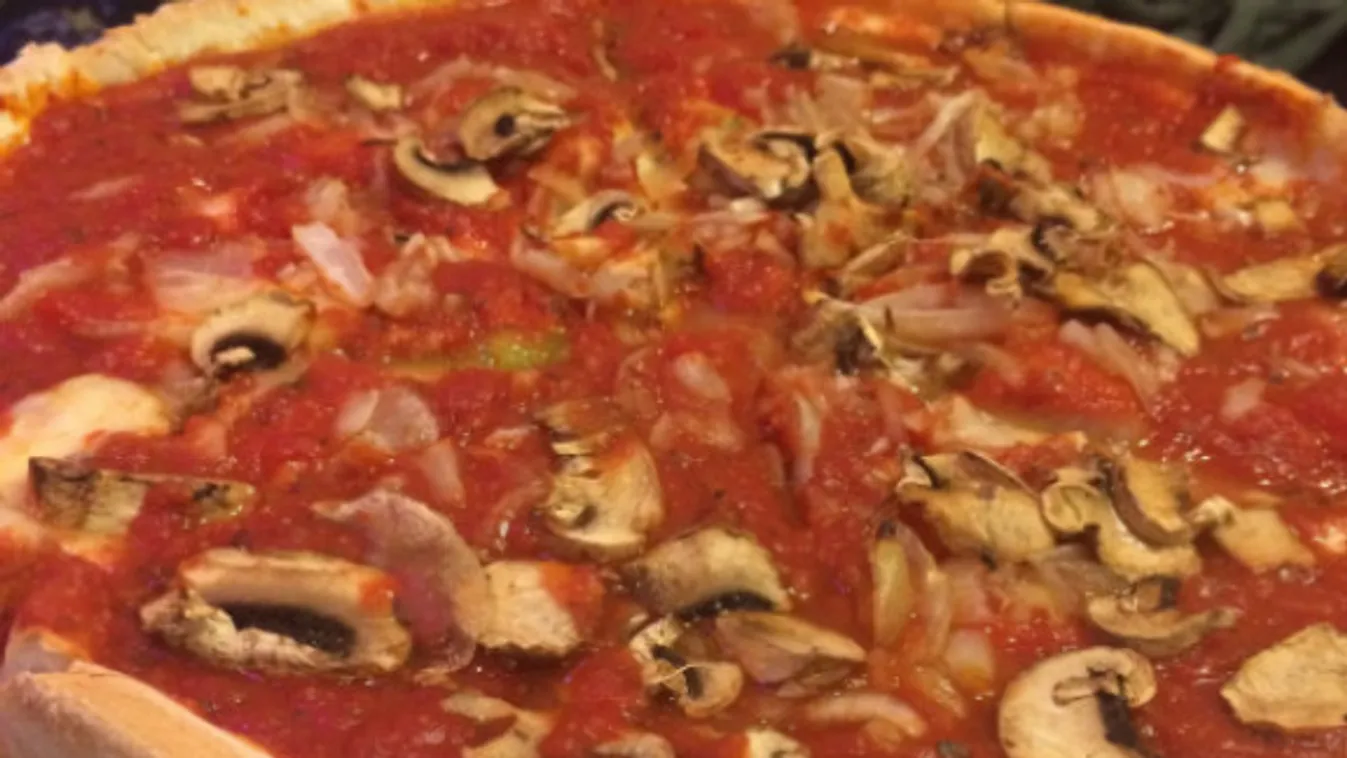 Chicagoi deep dish pizza recept