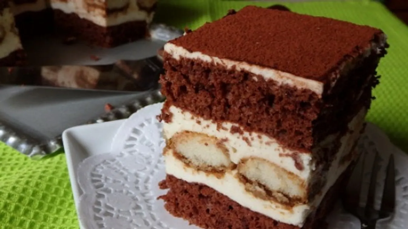 Tiramisu szelet recept