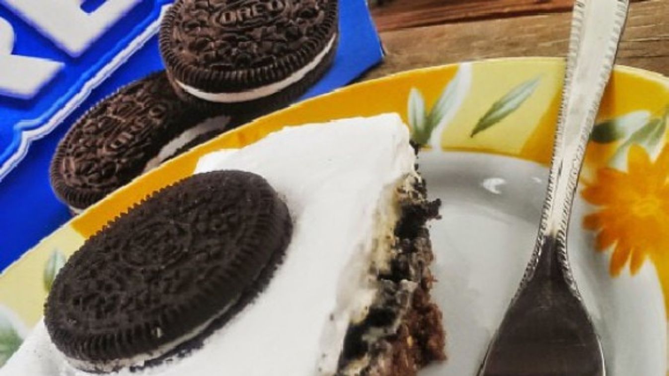 Oreo szelet sütés nélkül recept