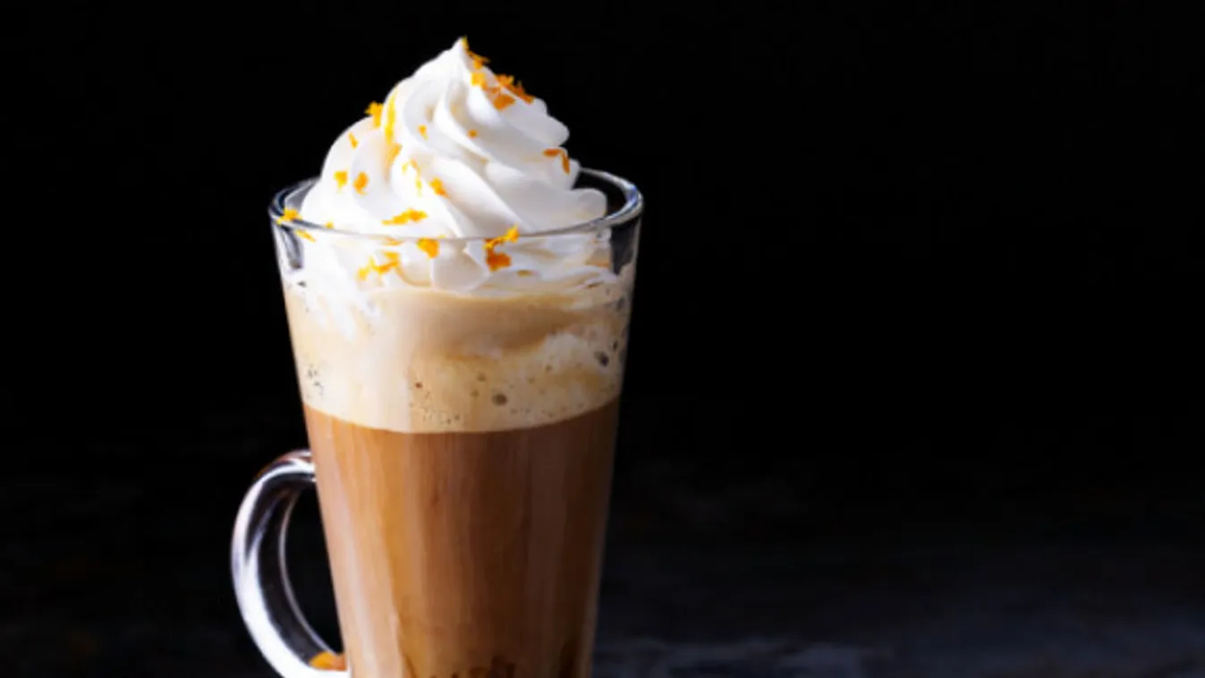 Narancsos latte recept