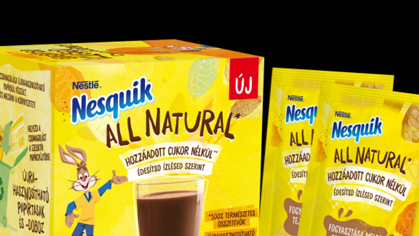 A világon elsőként Magyarországon kapható a cukormentes Nesquik kakaópor 