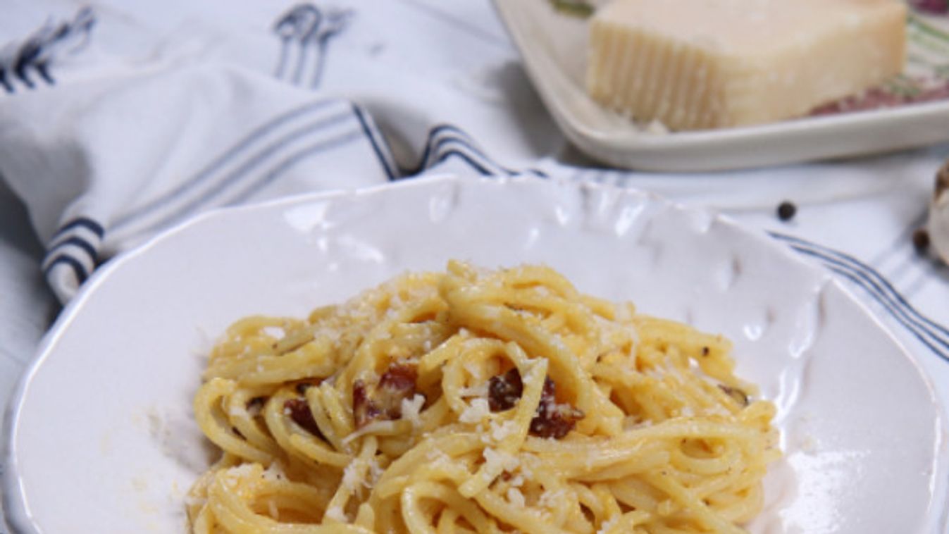 Carbonara spagetti, amire még egy olasz is elismerően csettintene!