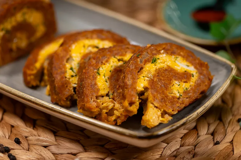 Tojással töltött fasírt 