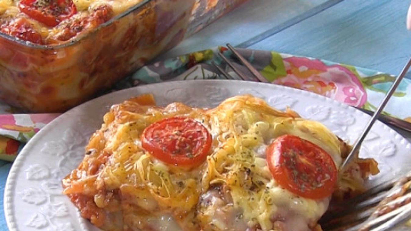 Őrülten finom lasagne  recept