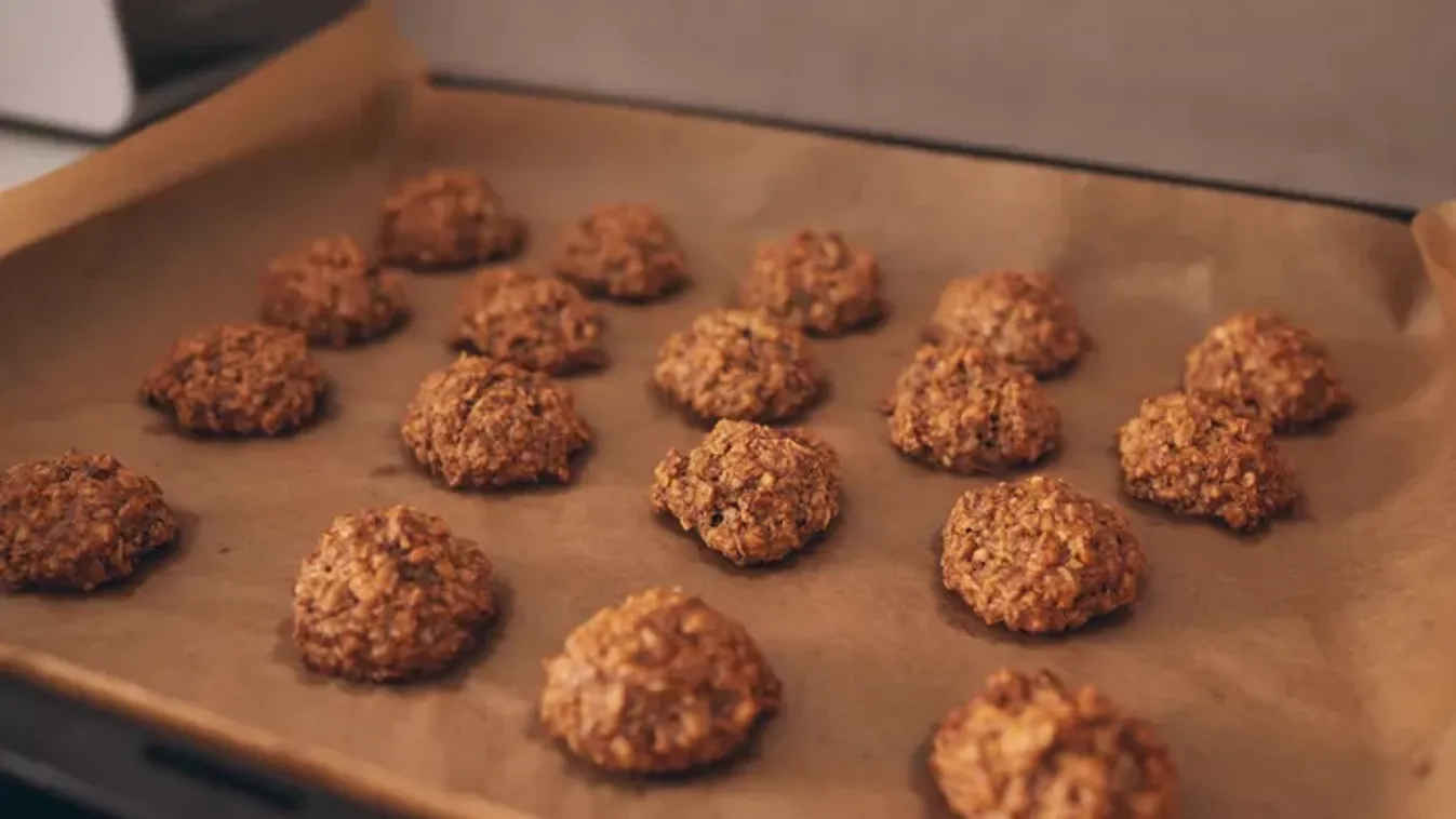 Diós-zabpelyhes keksz (tej- és tojásmentes) recept