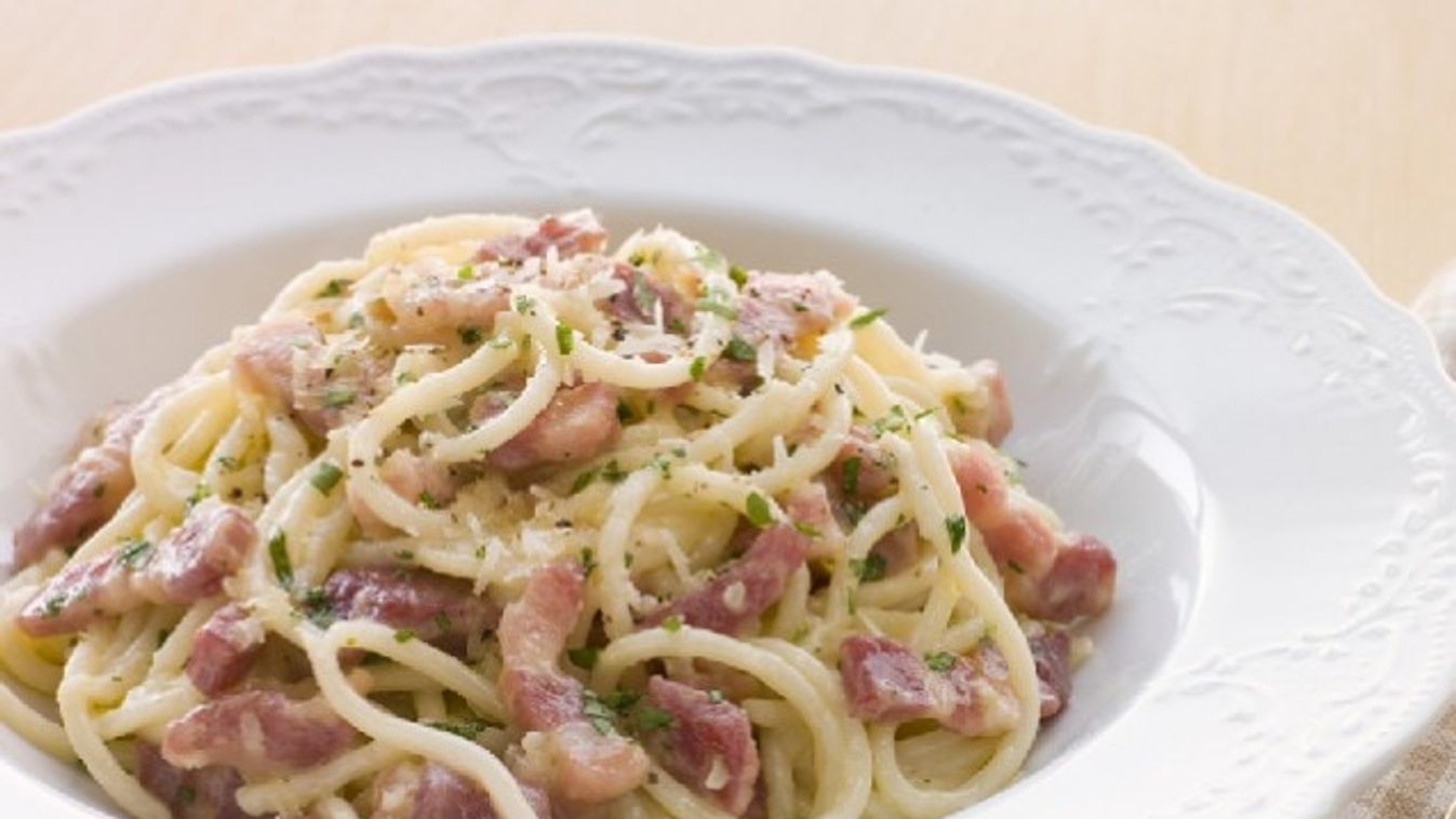 Spagetti carbonara recept