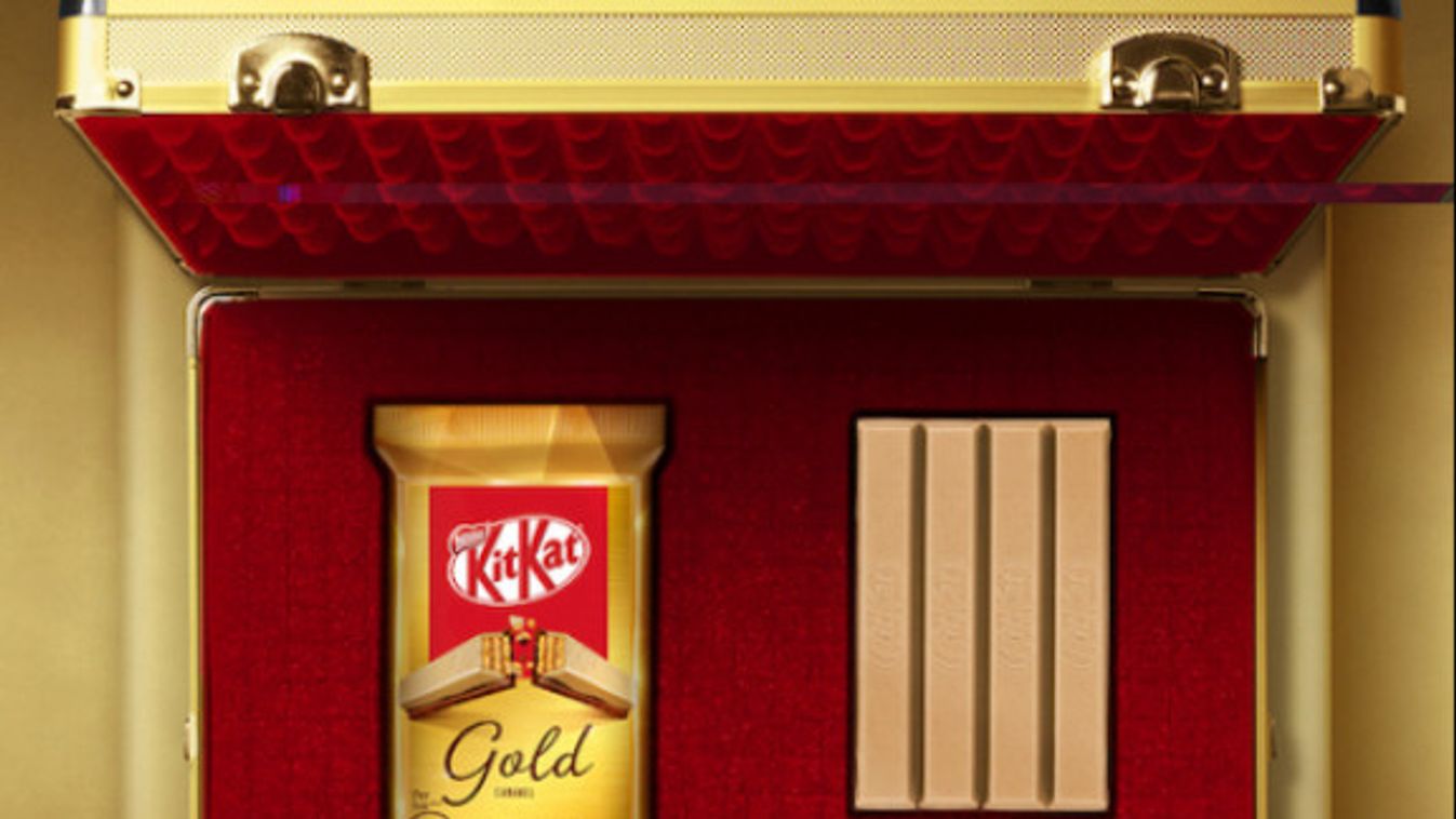 Európában először Magyarországra érkezik a KITKAT Gold!