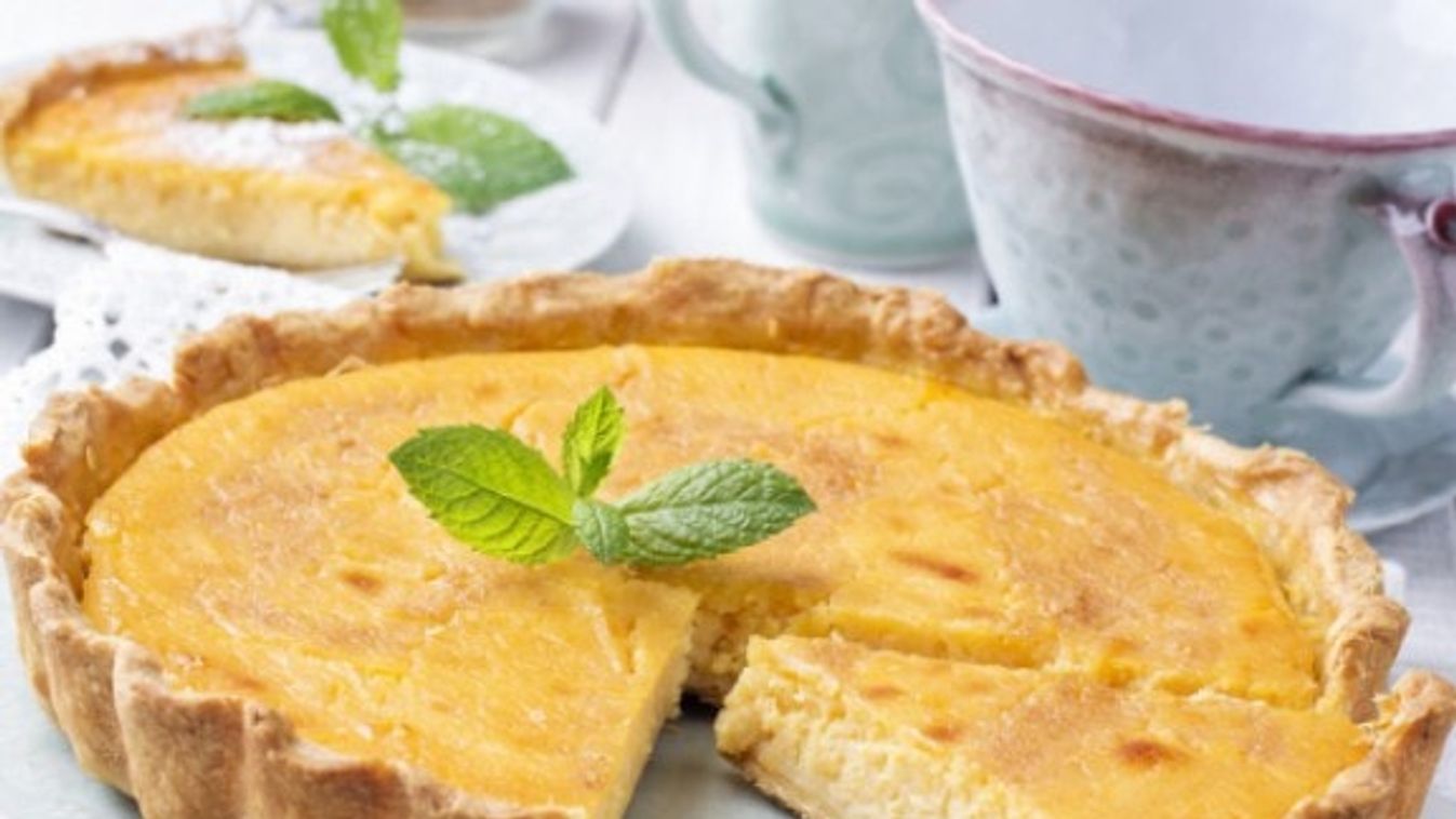 Francia citromtorta (Tart au citron) recept