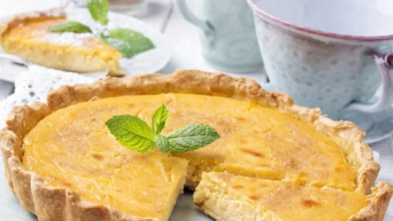 Francia citromtorta (Tart au citron)