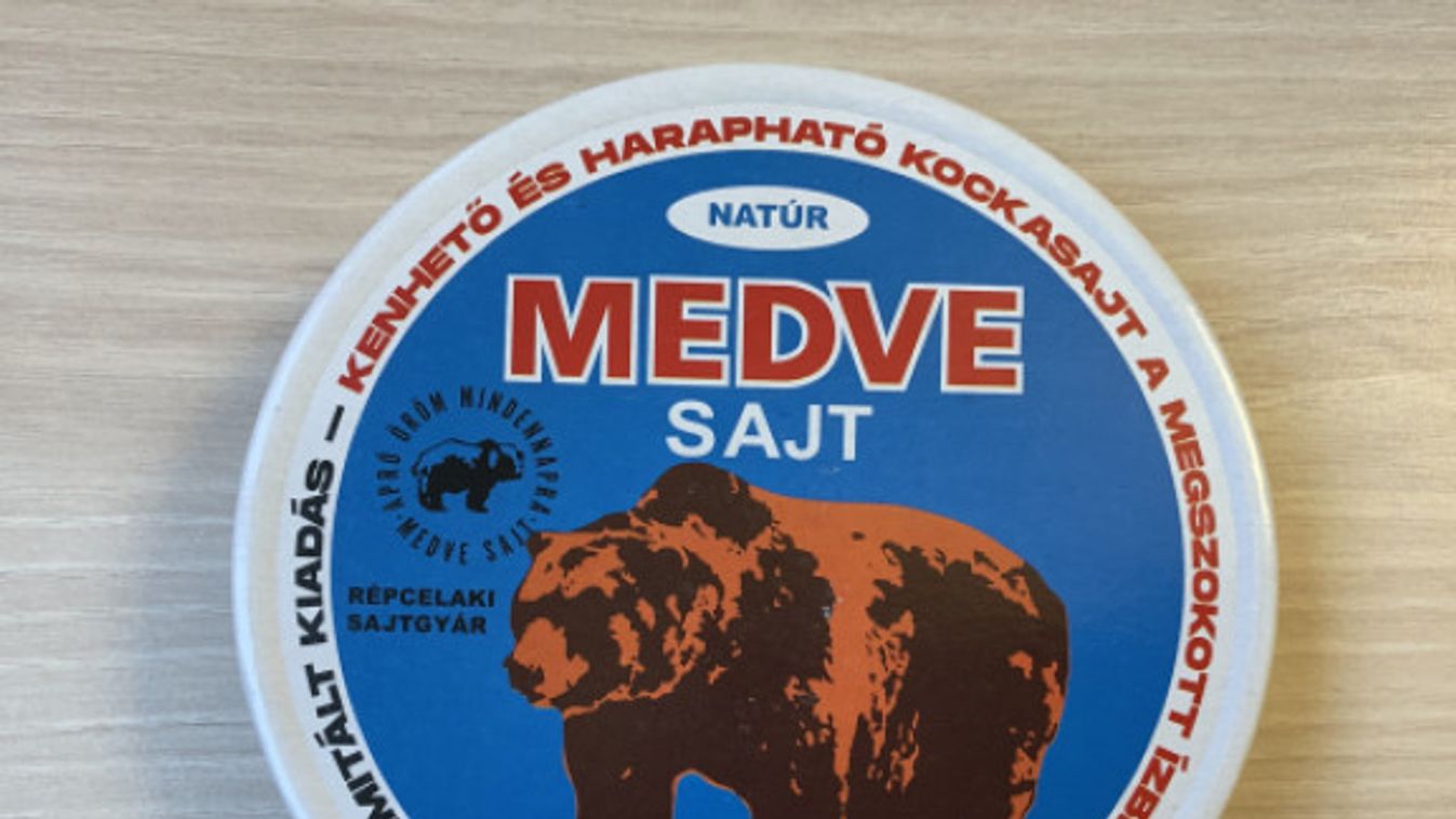 Nagyon retro! Visszatér a 90 éves Medve sajt