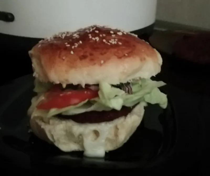 Hamburger zsemle (puffancs) 