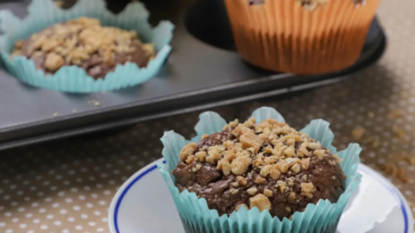 4 hozzávalós recept: Nutellás muffin pofonegyszerűen