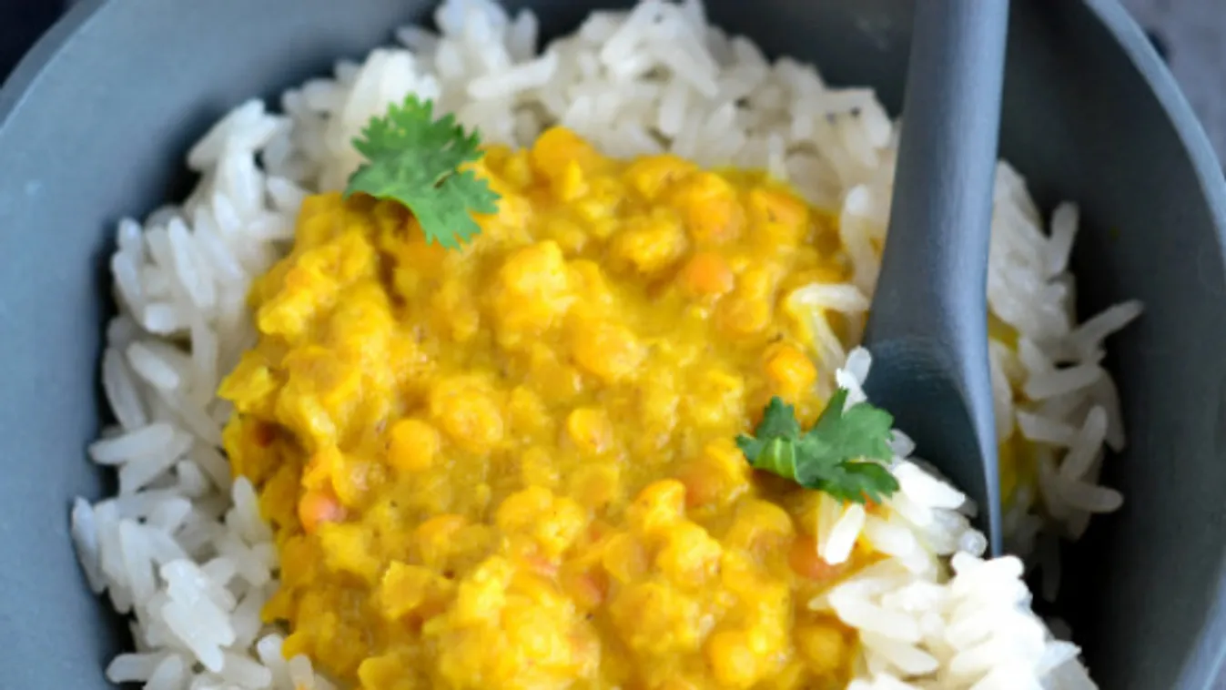 Szupergyors, szuperegészséges vöröslencse curry