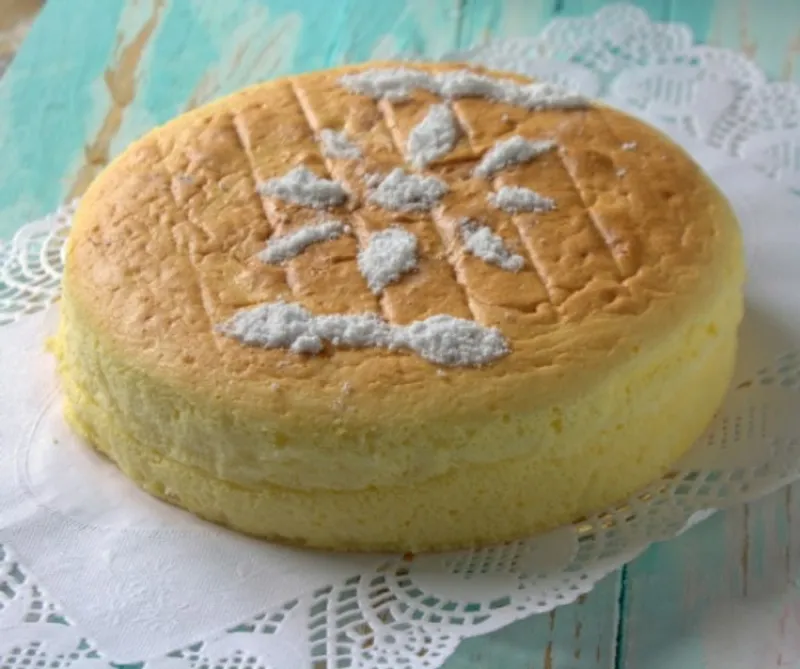 Habkönnyű sajttorta (japán szuflétorta)