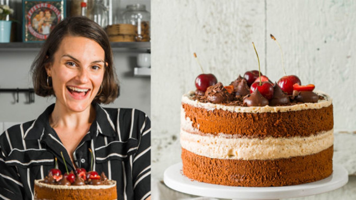 A legfinomabb fekete-erdő torta, amit valaha ettél - lépésről lépésre!