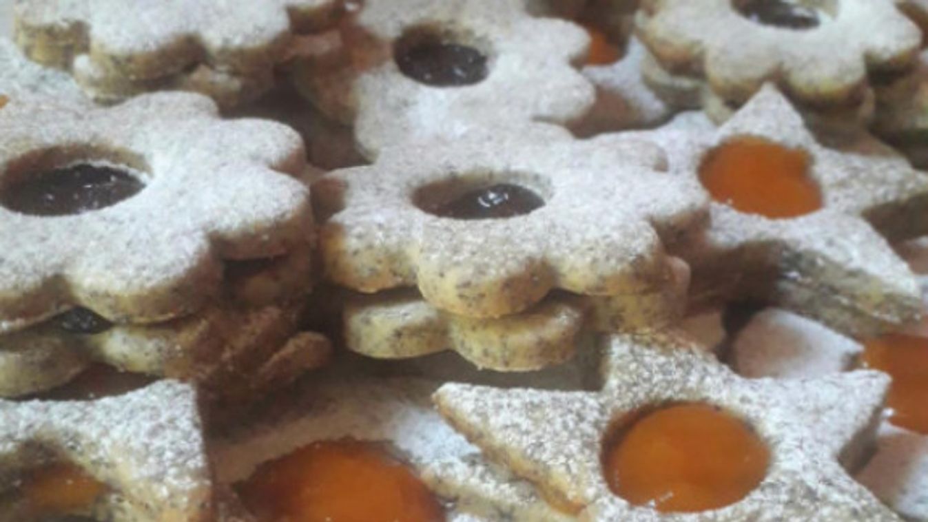 Mákos linzer recept