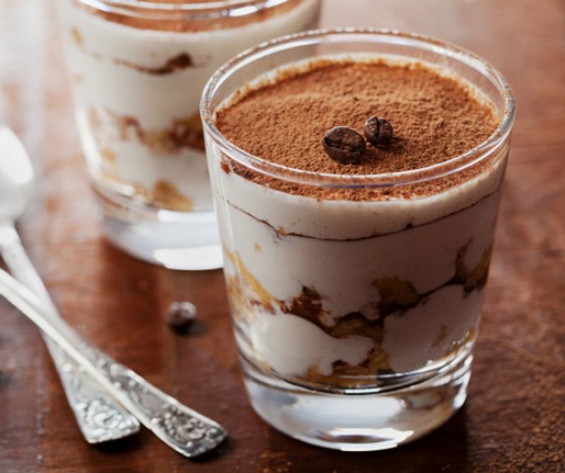 Tiramisu pohárban