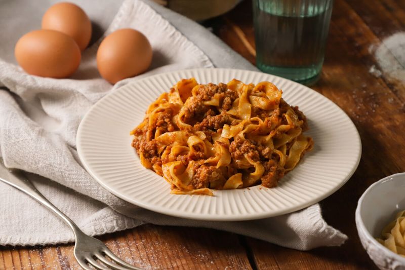 Tagliatelle al ragu - az eredeti olasz bolognai