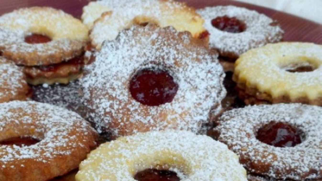 Eperlekváros linzer