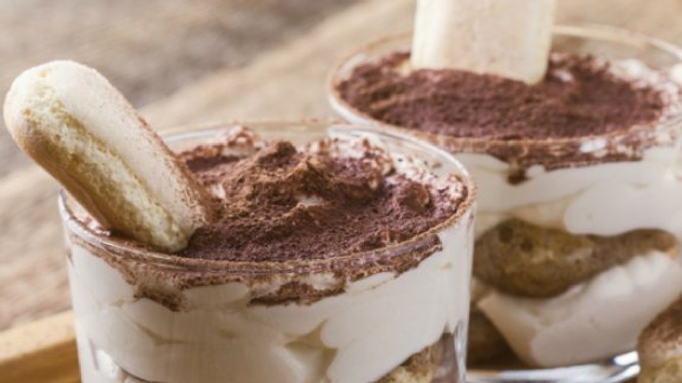 Egyszerű tiramisu pohárkrém recept