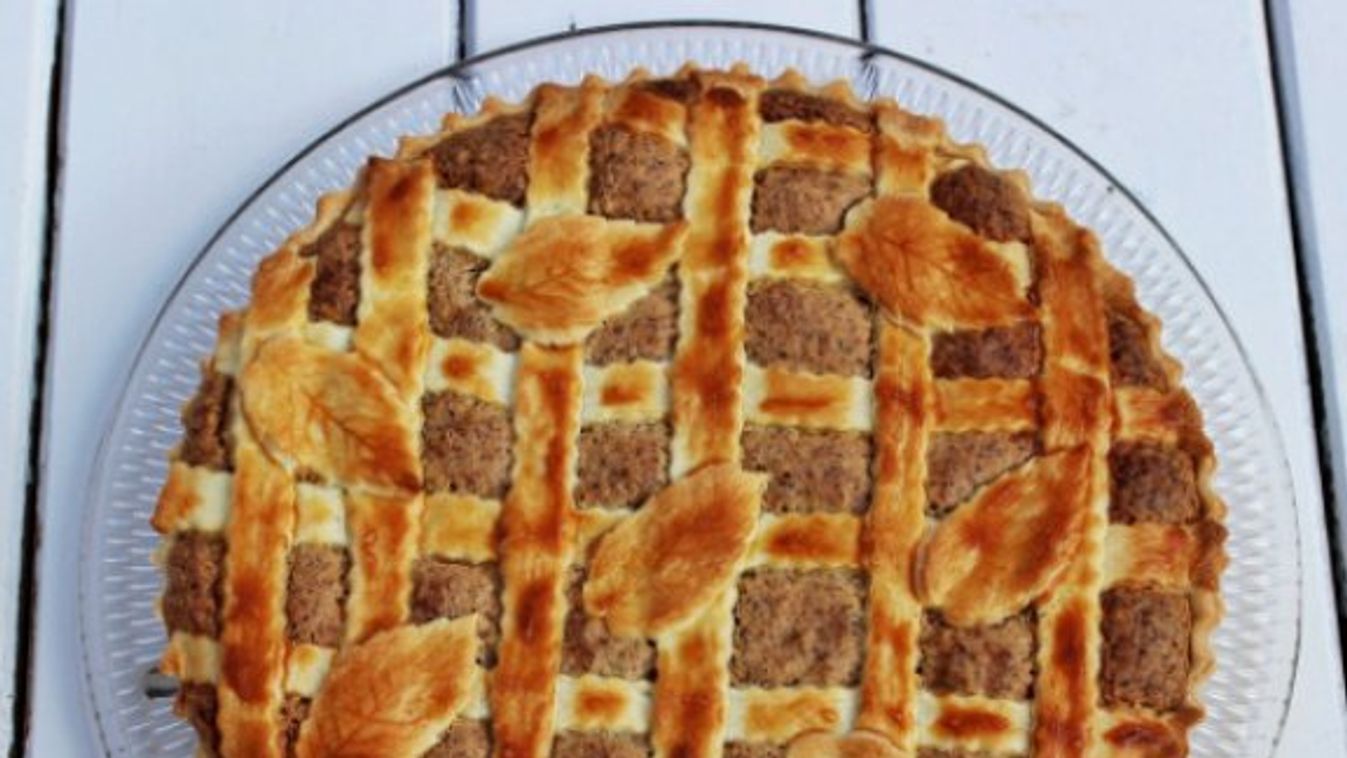 Gyors diós-meggyes pite recept