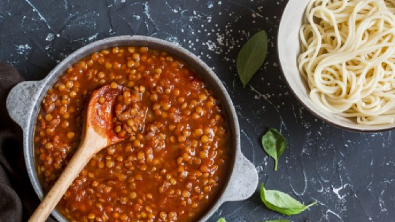 Bolognai spagetti vegetáriánusoknak recept