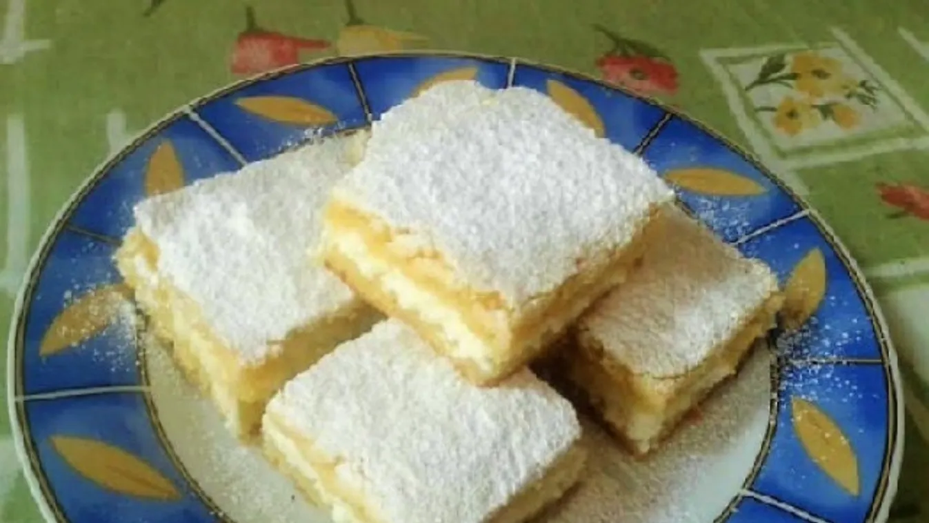 Vaníliás túrós pite recept