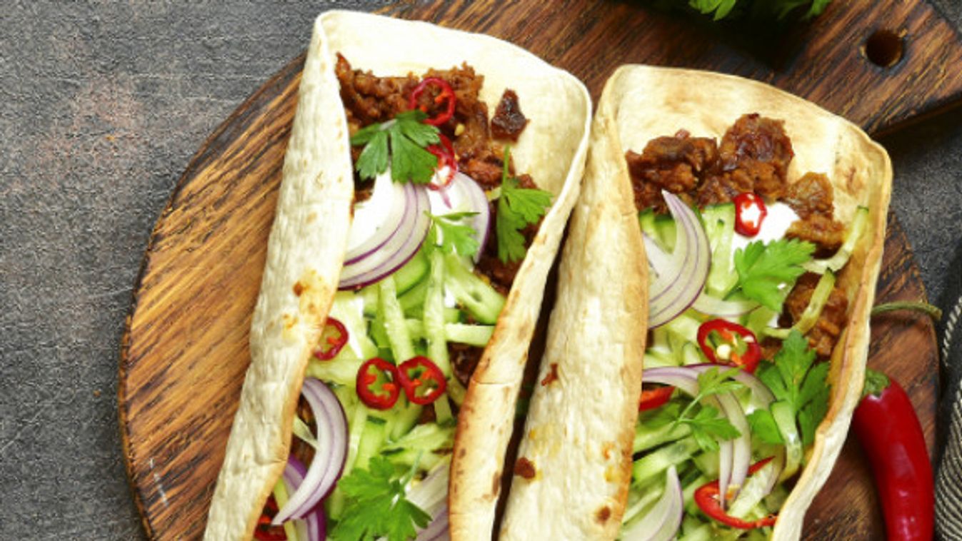 Sertéshúsos taco recept