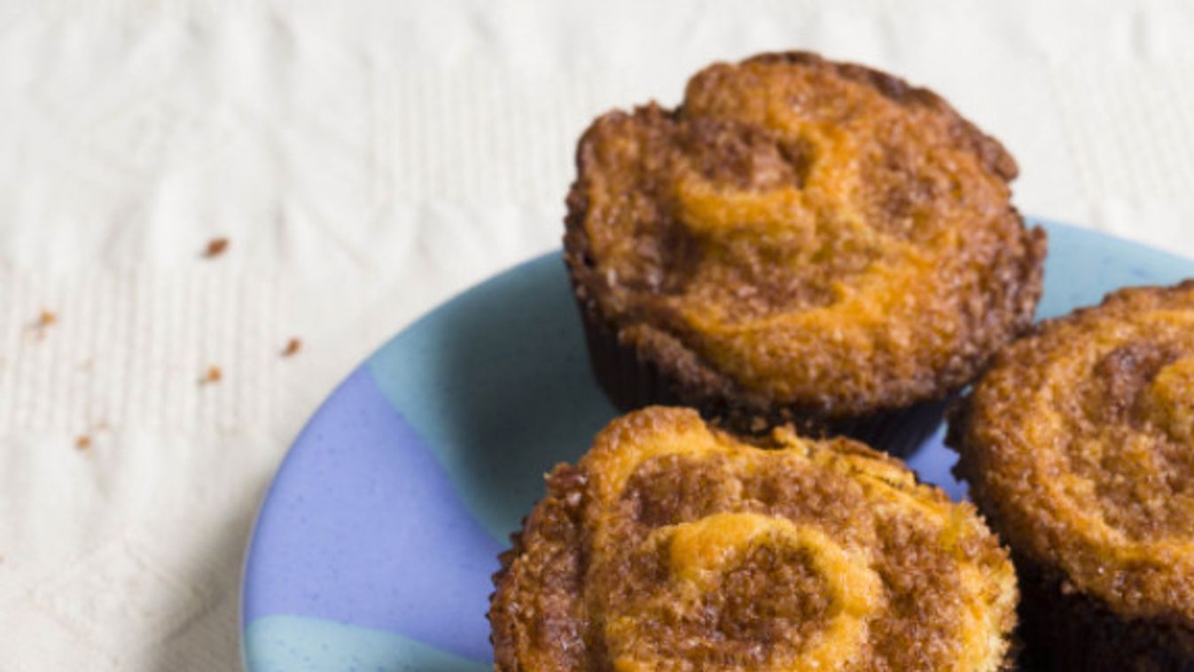 Fahéjas csiga muffin recept