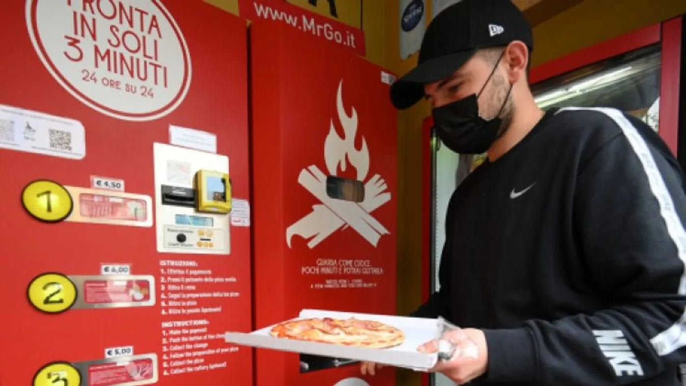 Mintha homokot árulnál a sivatagban: pizzaautomata borzolja a kedélyeket Rómában