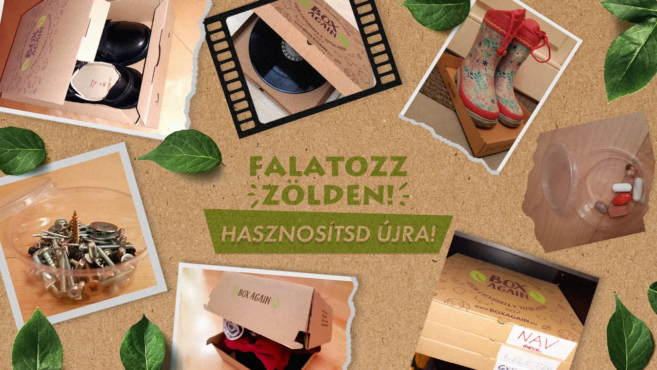 Gondold újra: pizzadobozból bakelit-tartó, szószos tálkából csavargyűjtő – éljen az újrahasznosítás!