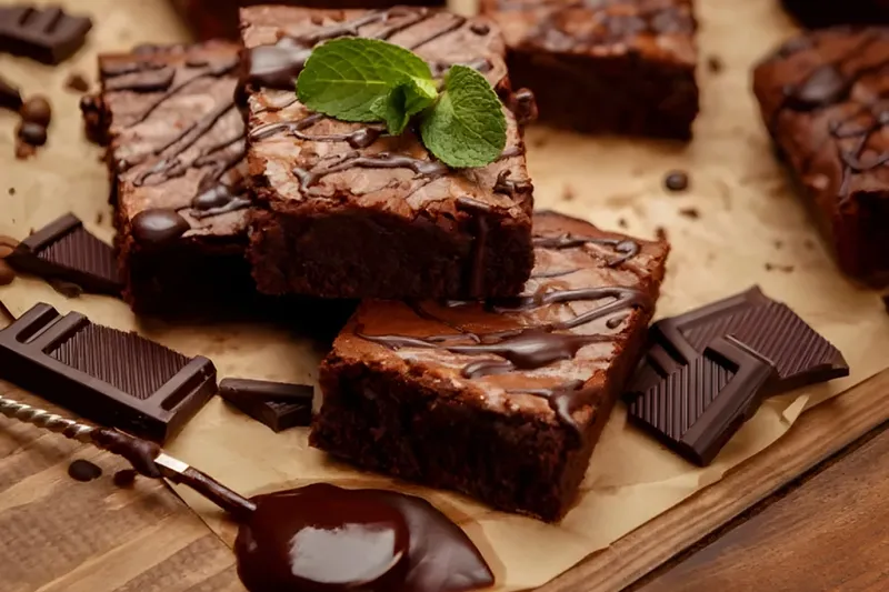 Csokoládés brownie  &nbsp;