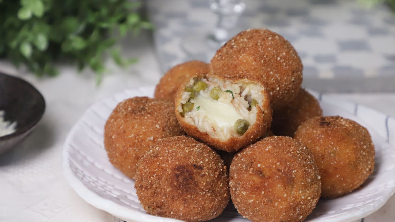 Arancini, az olasz rizsgolyó recept