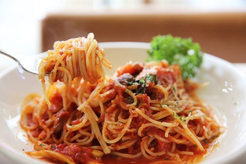 Egyedényes  bolognai spagetti