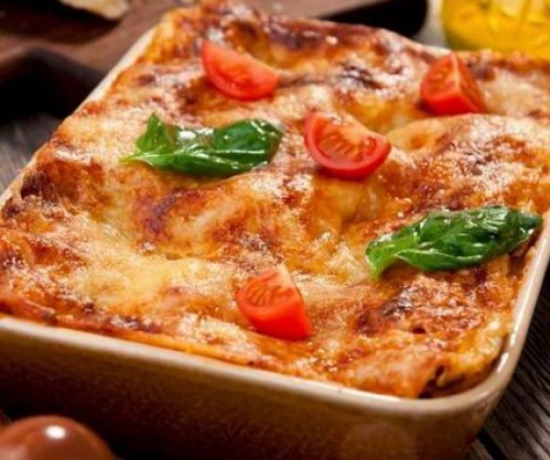 Zöldséges lasagne