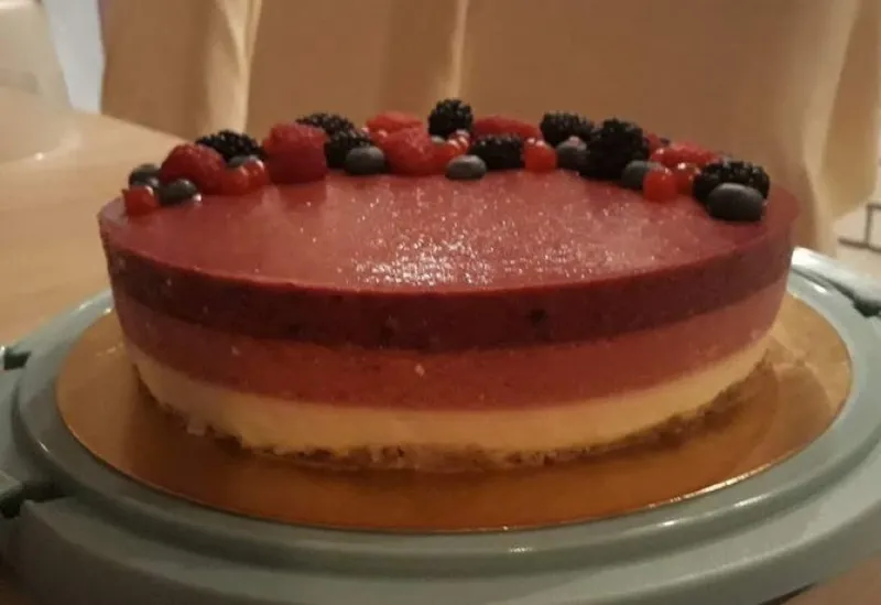 Joghurt torta - 3 színnel