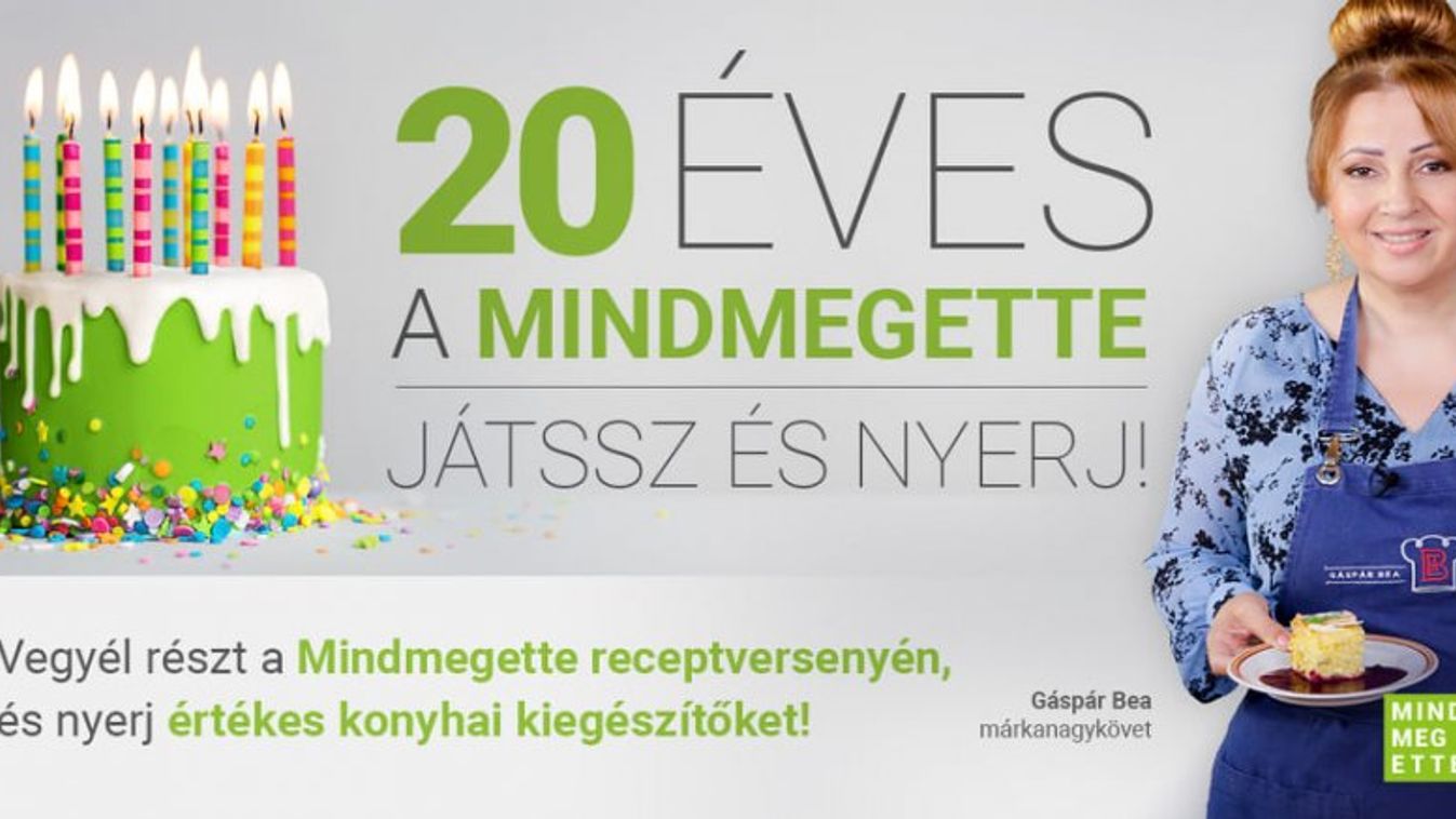 20 éves a Mindmegette ünnepi receptverseny