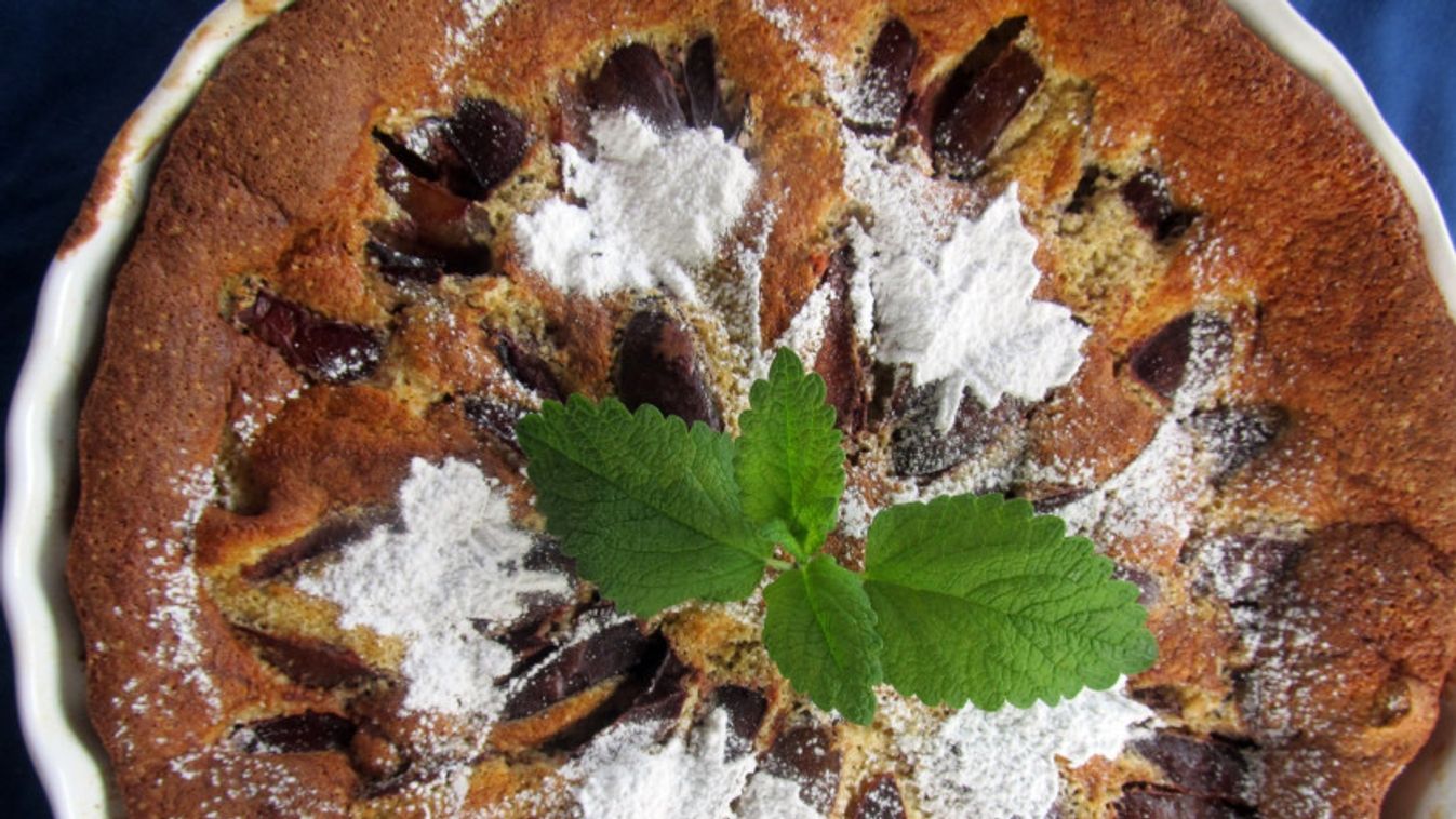 Szilvás clafoutis - francia tejpite